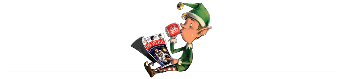 Elf reading
